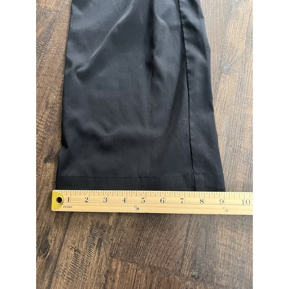 Nike Golf Dri-Fit Pants Mens 36x32 Black Tech‎ Straight Leg Performance Casual